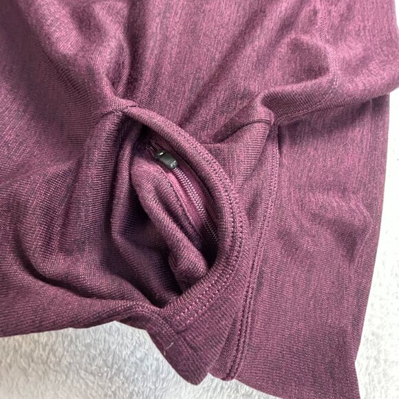 Toad & Co Womens Intermezzo Pullover Sweater with Pockets Stretch Small Purple - Picture 7 of 8